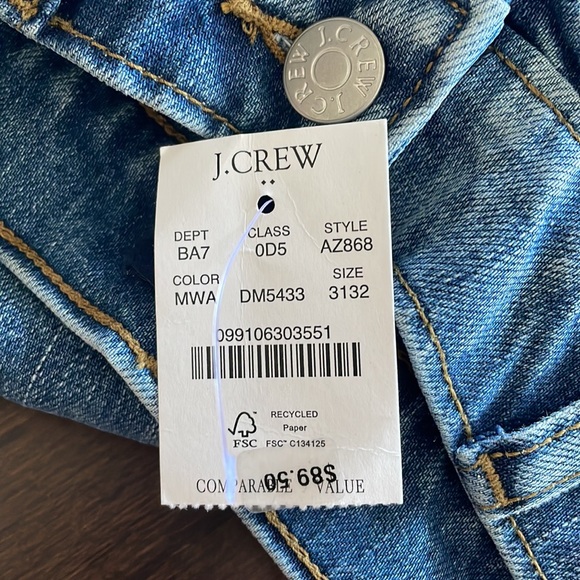 NWT Jcrew mens jeans - Picture 5 of 5